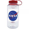 Nalgene Nalgene 341818 1 qt. Nasa Globe Wide Mouth Water Bottle with Red Cap 341818